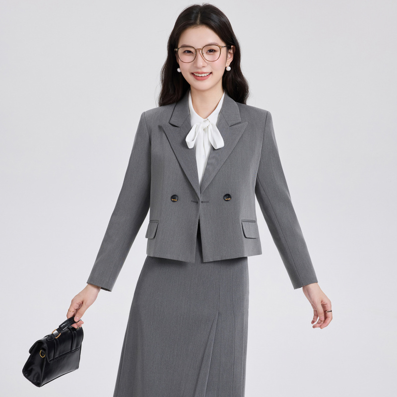 Women Formal Wear For Interview - Ensemble de costume jupe pour femmes