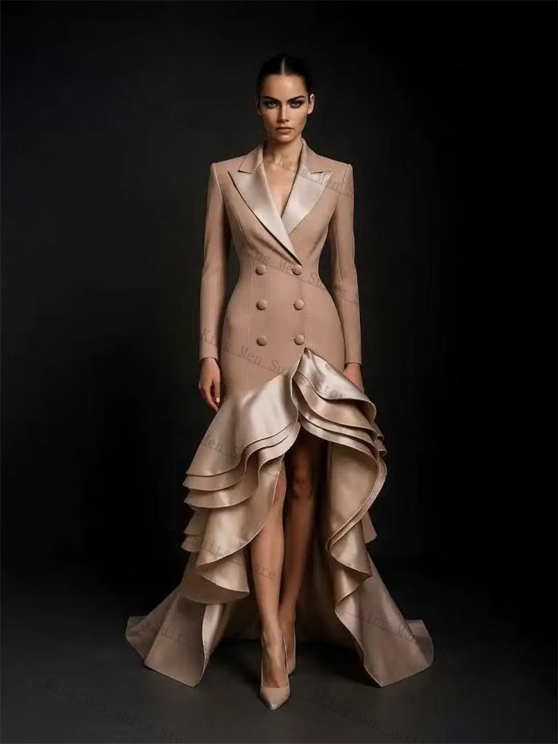 Women'S Formal Jackets To Wear With Dresses - Costumes 1 pièce Champagne pour femmes,