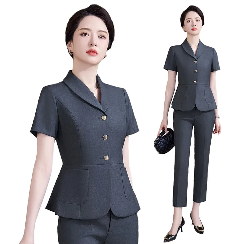Women Formal Wear For Interview - Pop 2024 été formel OL Styles