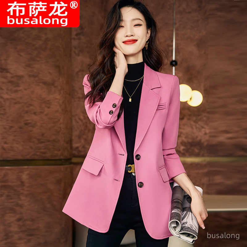Women Formal Wear For Interview - Blazer veste automne hiver femmes à