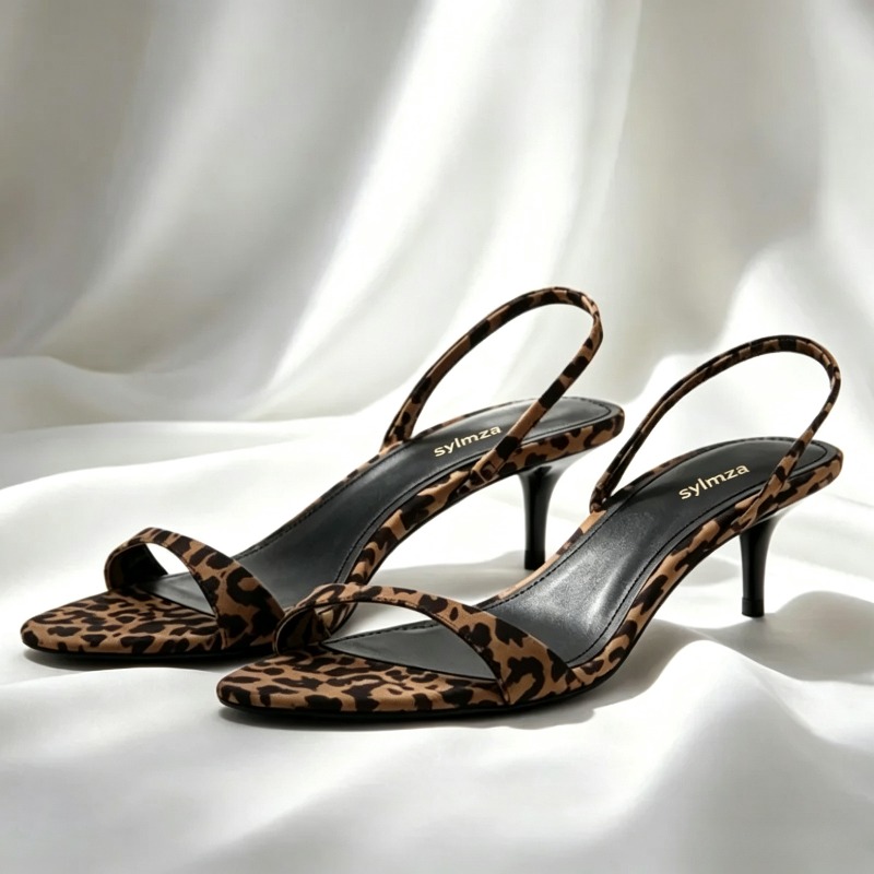 Kitten Heel Women - Sandales d'été sexy à talons hauts