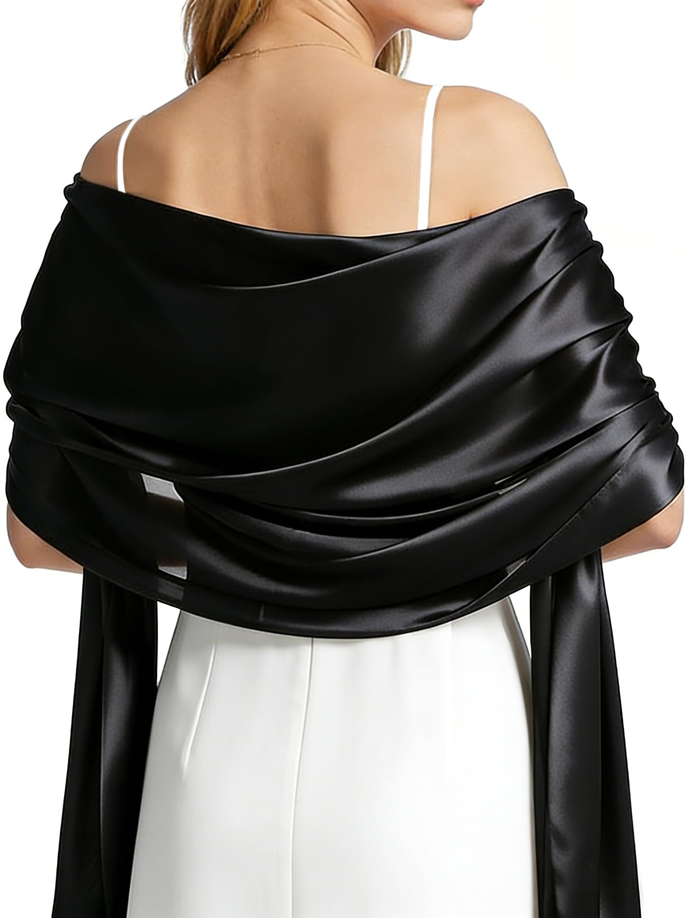 Women Formal Wear For Summer - Châle en satin pour femmes, idéal