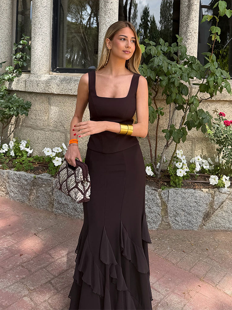Women Formal Wear For Summer - Nouvel ensemble jupe et haut élégant