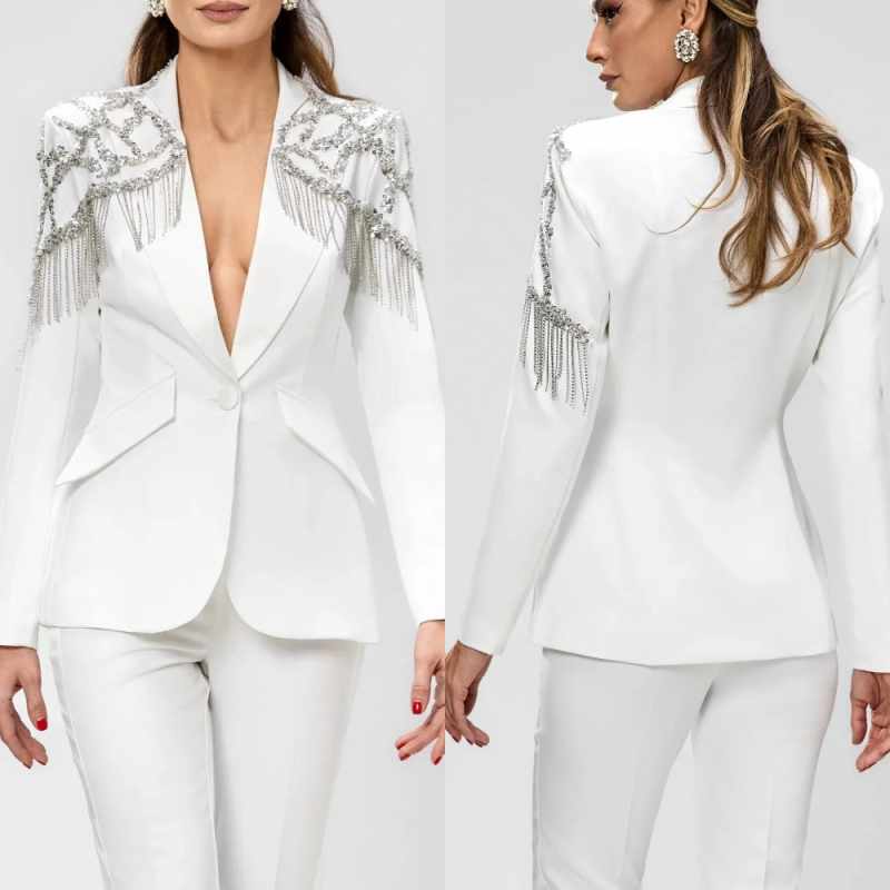 Women'S Formal Wear Wedding Guest - Tuxedos de mariage personnalisés pour femmes,