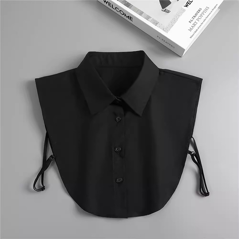 Women Formal Wear With Tie - Col de chemise faux confortable, col