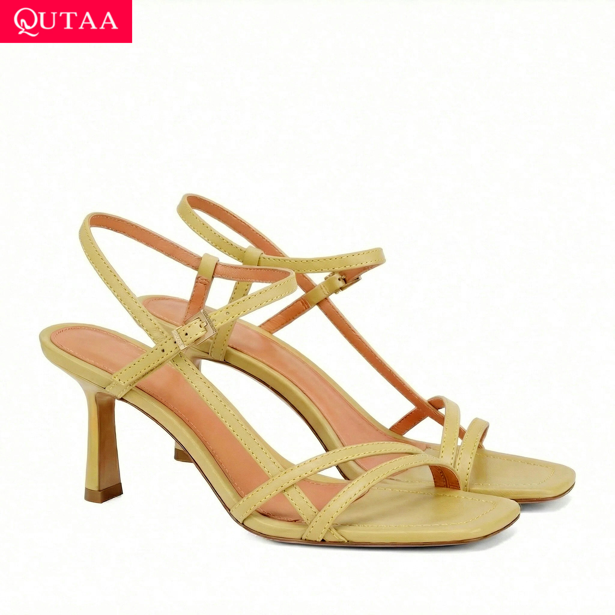 Kitten Heel Women - QUTAA – sandales d'été à talons