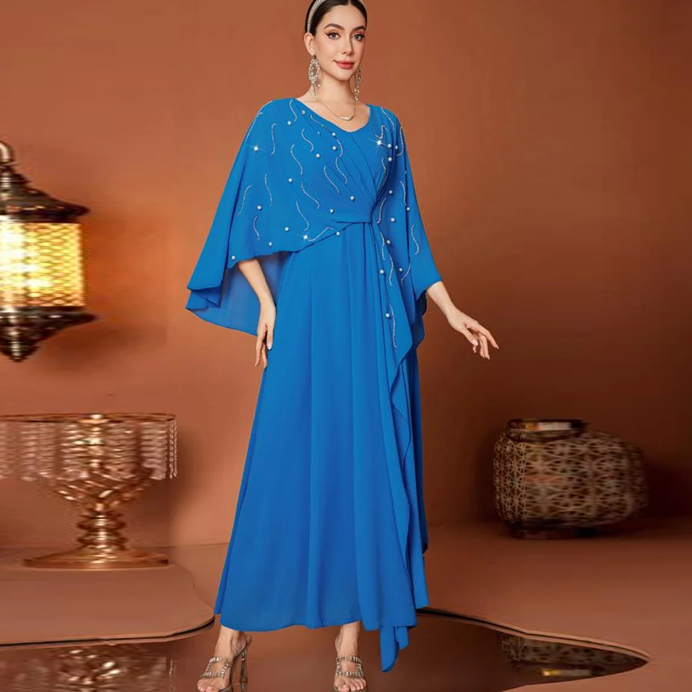 Women'S Formal Wear Wedding Guest - Robes de soirée luxueuses à col