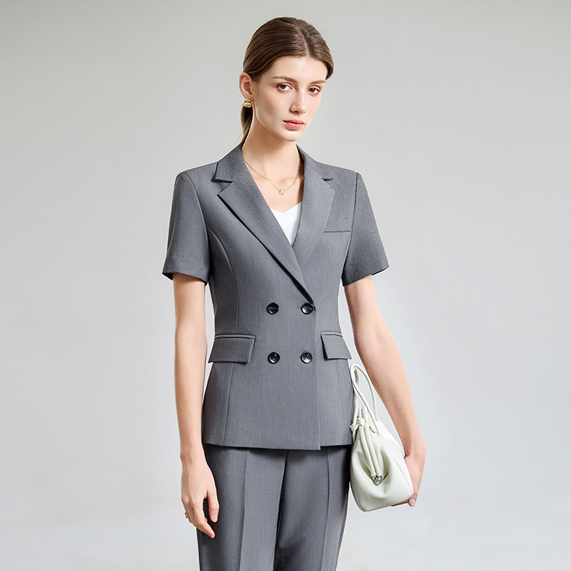 Costume d'été fin à manches co - Women Formal Wear For Interview avis et prix