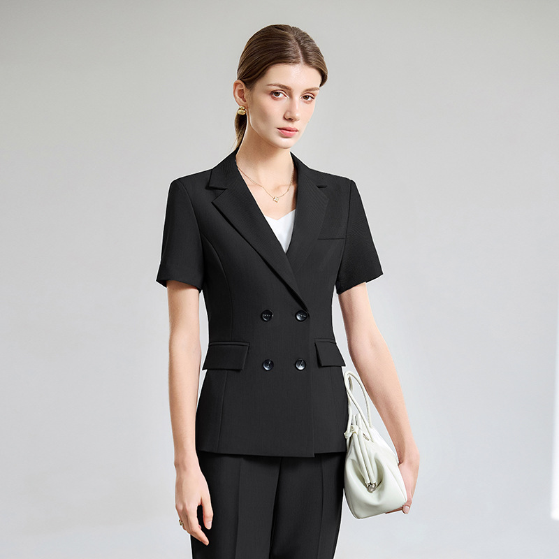 Costume d'été fin à manches co - Women Formal Wear For Interview avis et prix