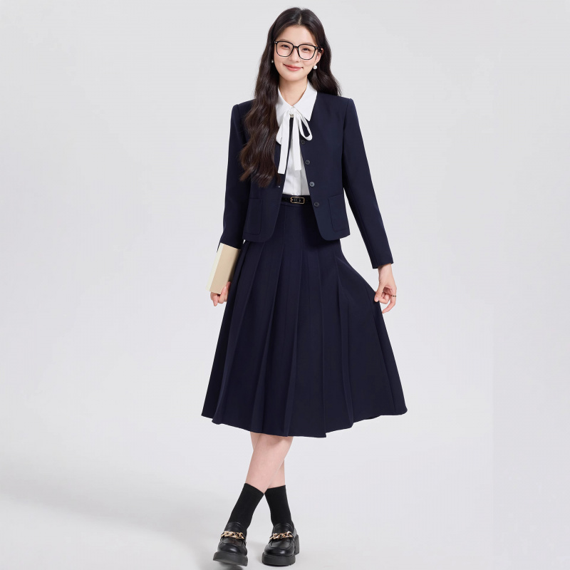Ensemble de costume court gris - Women Formal Wear For Interview avis et prix