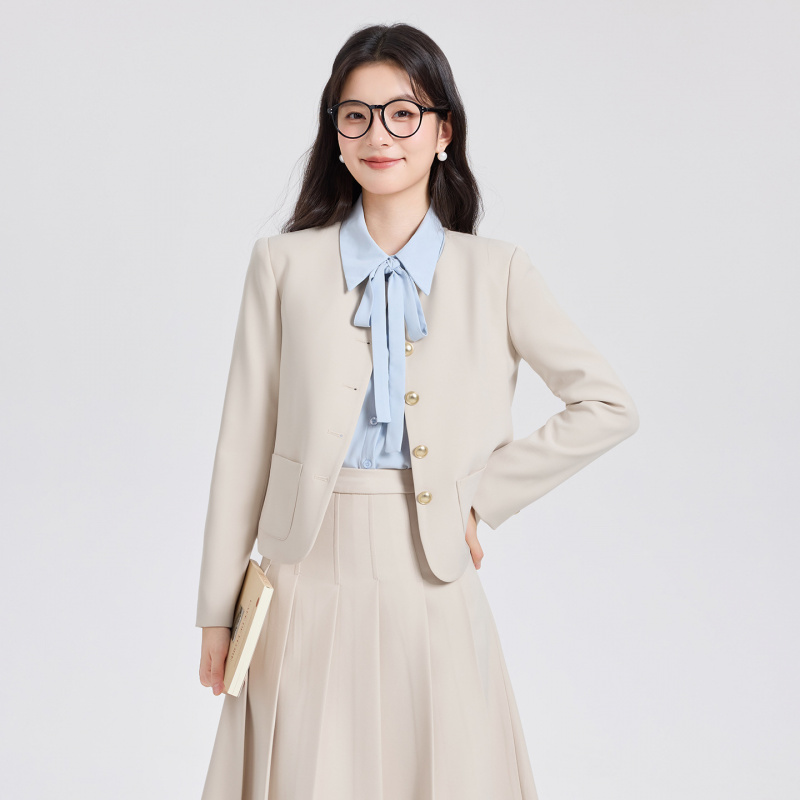 Ensemble de costume court gris - Women Formal Wear For Interview avis et prix
