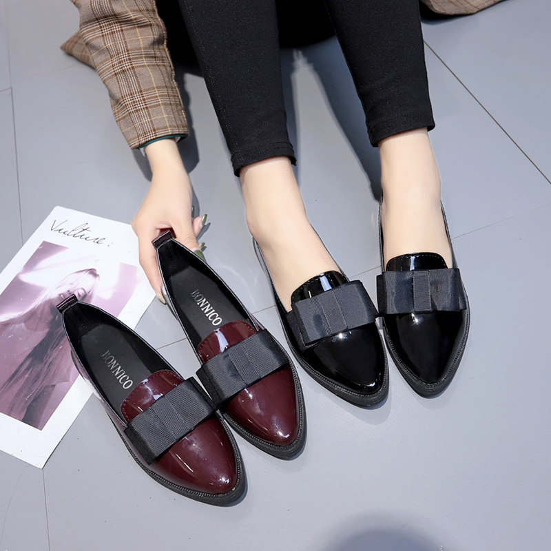Mocassins à bout pointu en cui - Women Formal Wear For Summer avis et prix