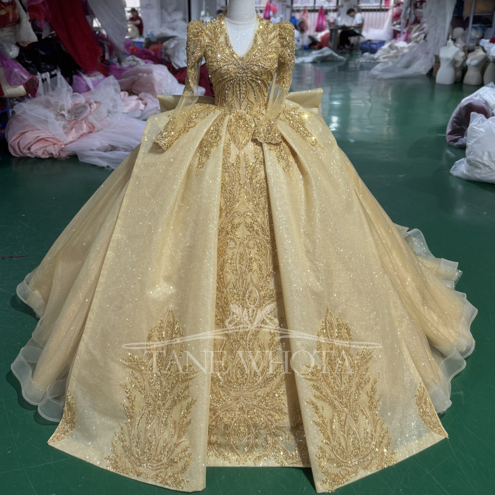 Robe de soirée élégante, col e - Yellow Formal Wear Women avis et prix