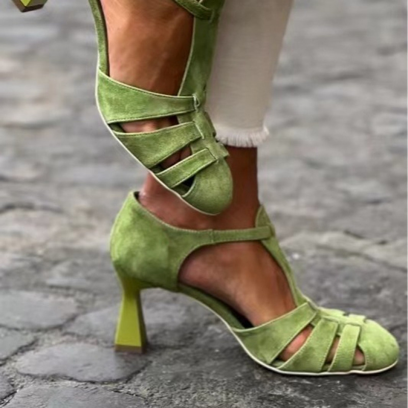 Sandales à talon chaton en dai - Women Formal Wear For Office avis et prix