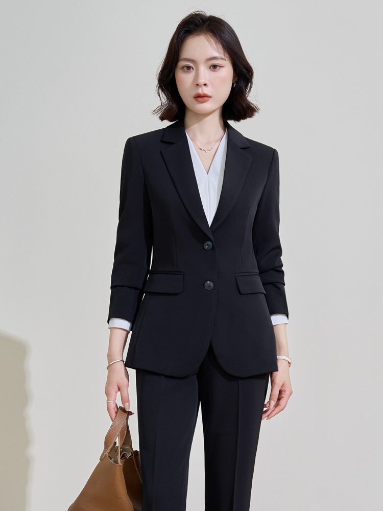 Costume professionnel bleu mar - Women Formal Wear For Interview avis et prix