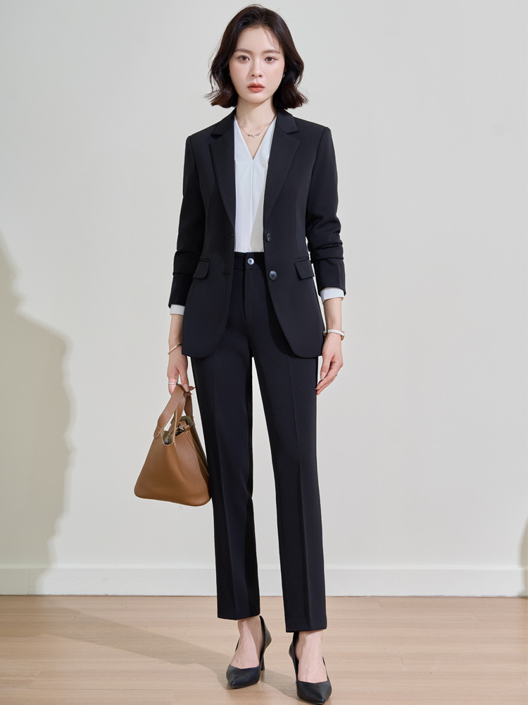 Costume professionnel bleu mar - Women Formal Wear For Interview avis et prix