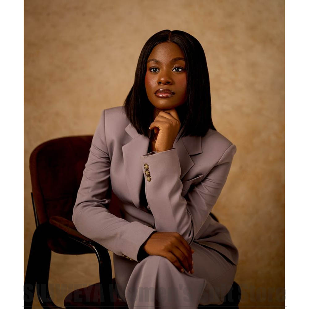 Costume chic pour femme, col à - Women Formal Wear For Interview avis et prix