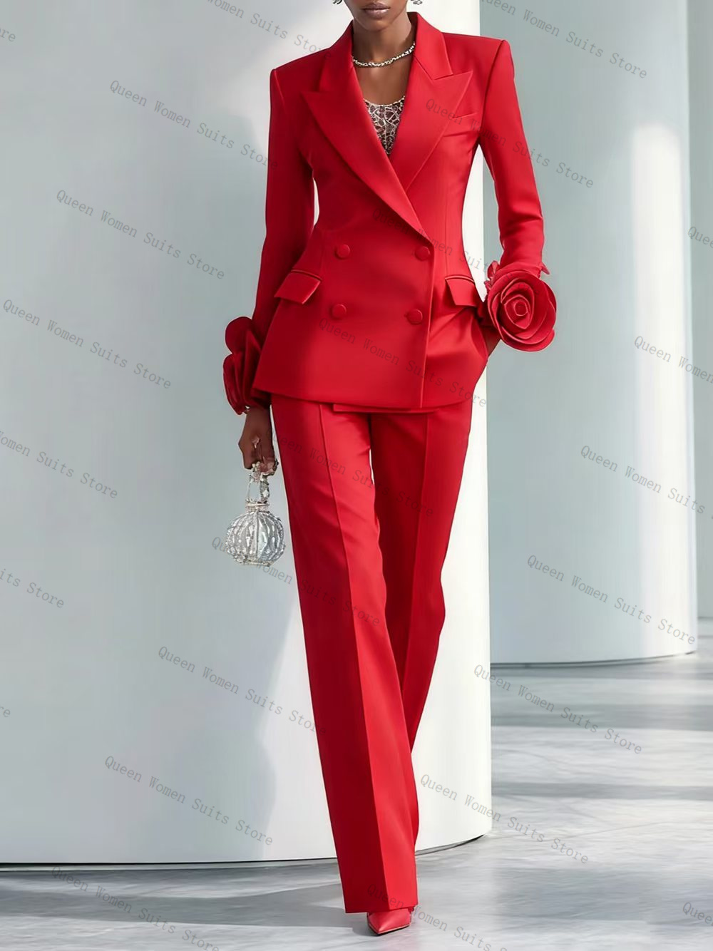 Ensemble de costume de luxe ro - Women'S Formal Wear Wedding Guest avis et prix