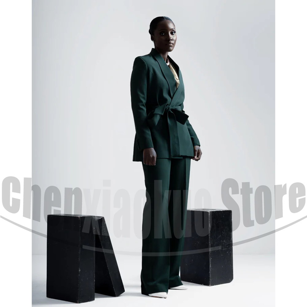 Ensemble tailleur femme élégan - Women Formal Wear With Tie avis et prix