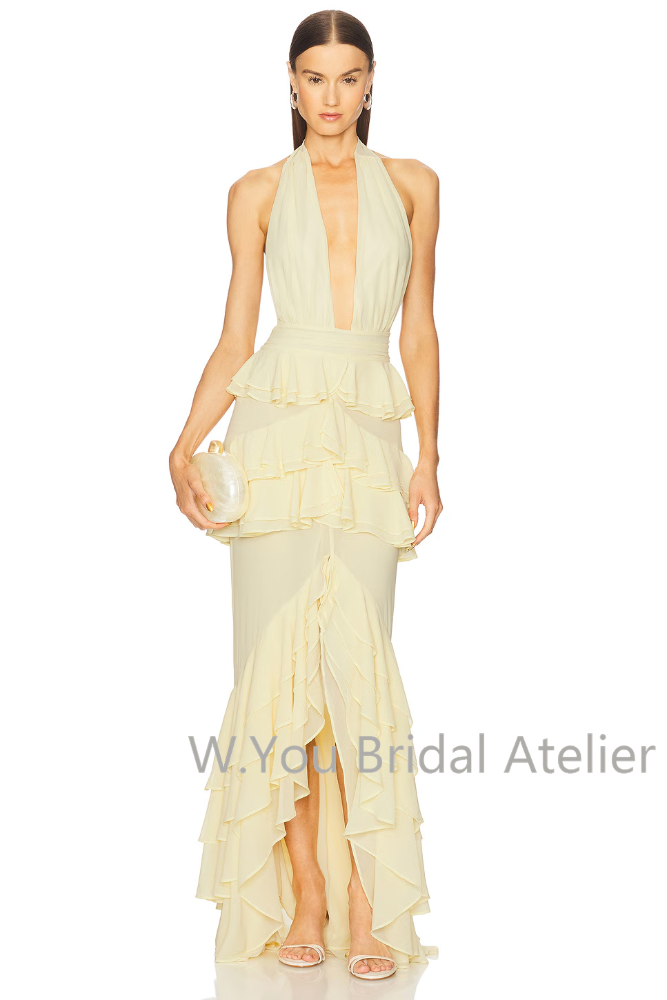 Robes de soirée à col en V pro - Women'S Formal Wear Wedding Guest avis et prix