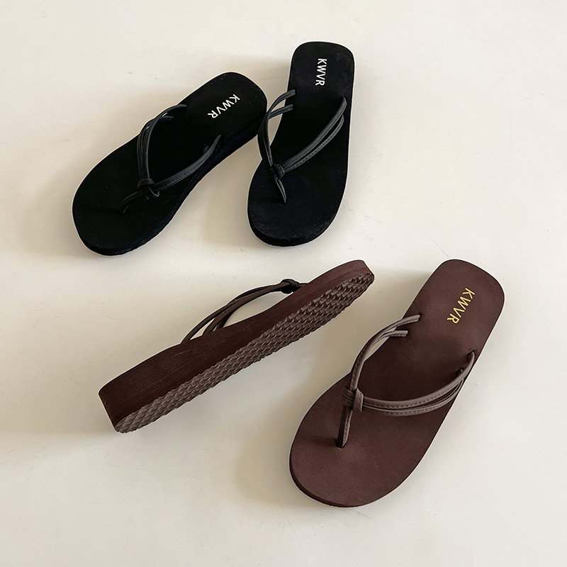 Sandales plates marron pour fe - Kitten Heel Women avis et prix