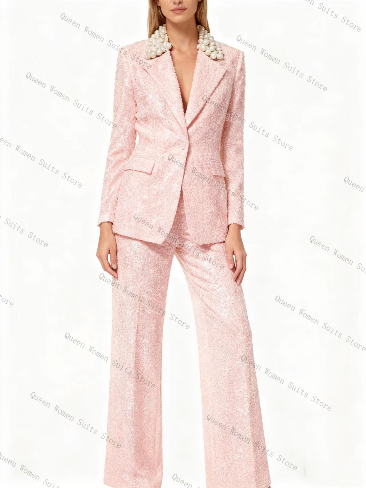 Ensemble de costume de luxe à  - Women'S Formal Wear Wedding Guest avis et prix