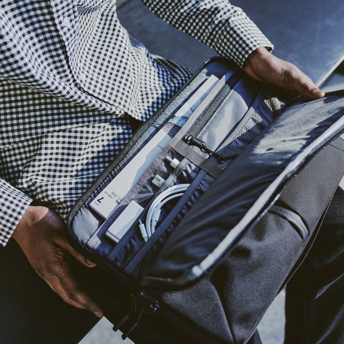 Sacoche d'affaires multifoncti - Structured Handbag Work avis et prix
