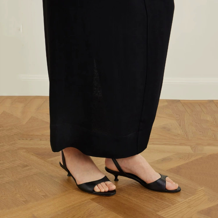 Sandales à talon chaton en cui - Kitten Heel Women avis et prix