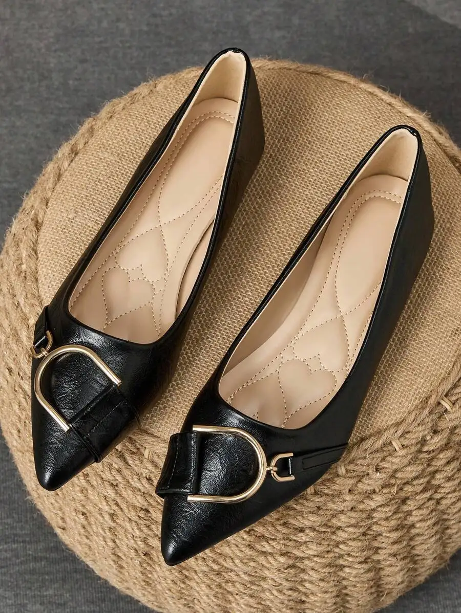 Chaussures plates élégantes po - Women Formal Office Wear Shoes avis et prix