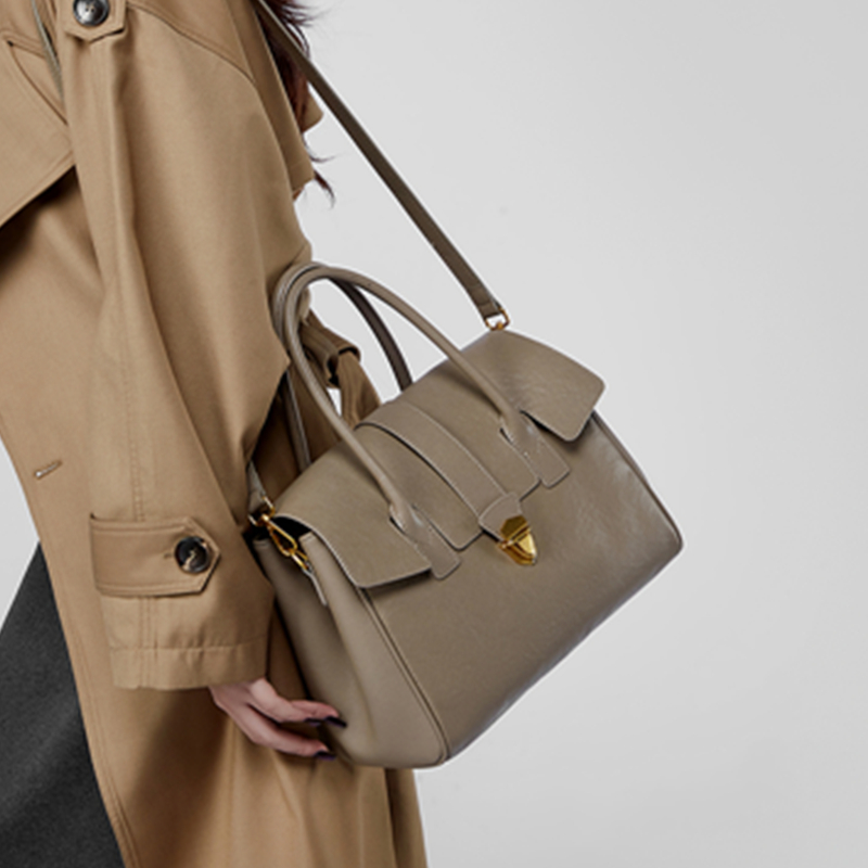 BURMINSA Sacs à main en cuir v - Structured Handbag Work avis et prix