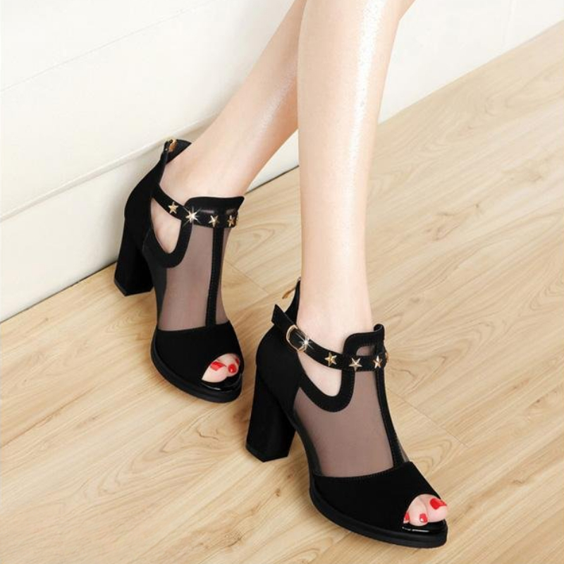 Sandales à talons hauts compen - Women Formal Wear For Office avis et prix