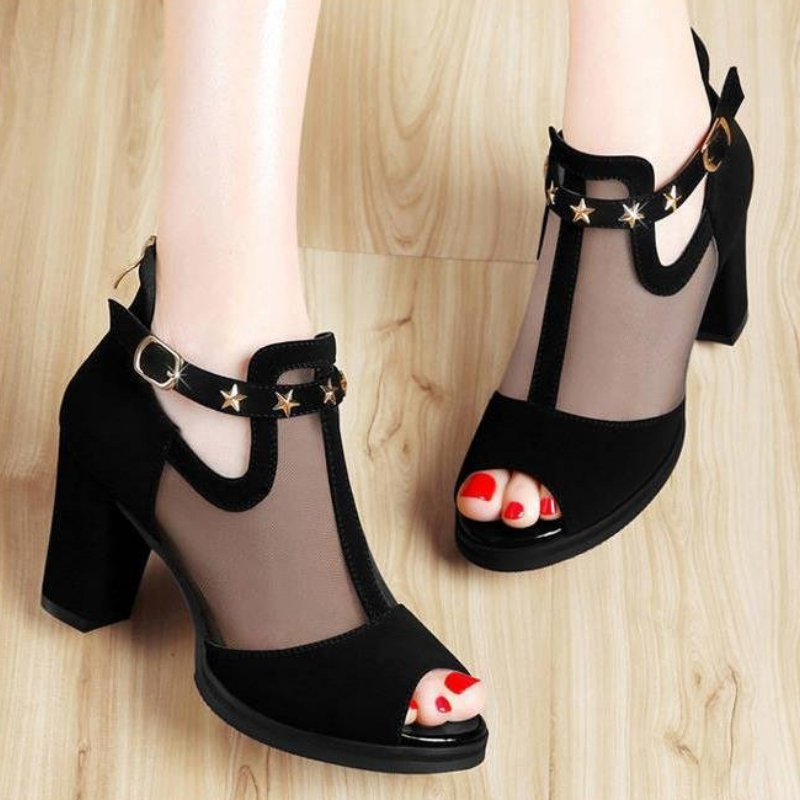 Sandales à talons hauts compen - Women Formal Wear For Office avis et prix
