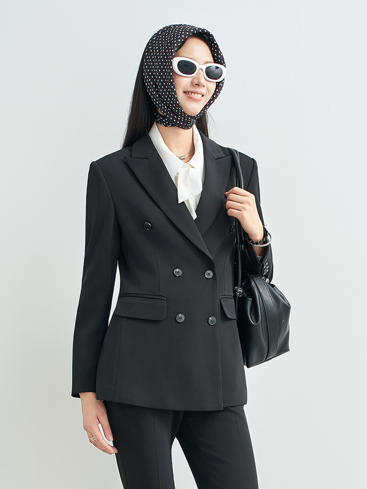 Costume jupe professionnel ble - Women Formal Wear For Interview avis et prix