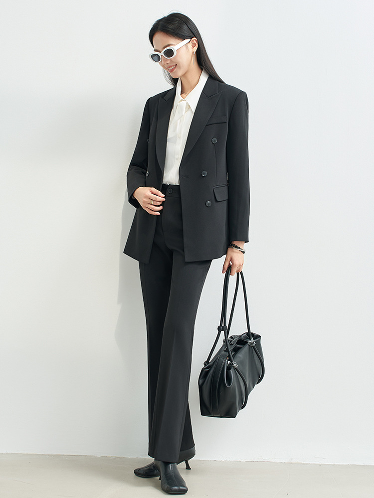 Costume jupe professionnel ble - Women Formal Wear For Interview avis et prix