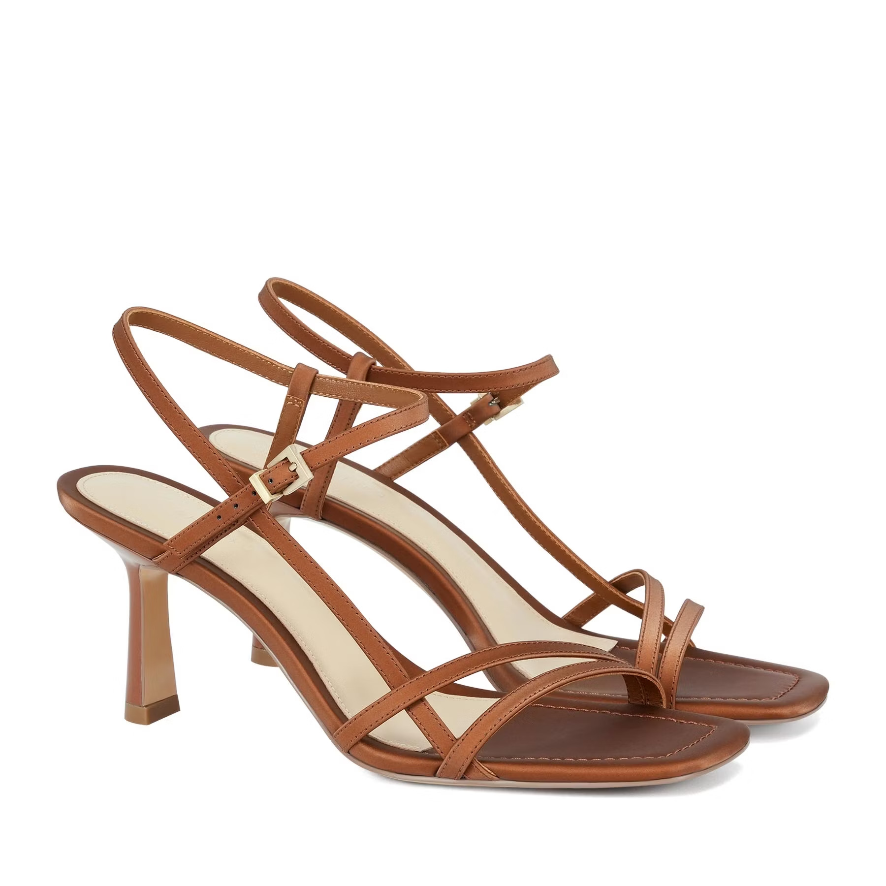 QUTAA – sandales d'été à talon - Kitten Heel Women avis et prix